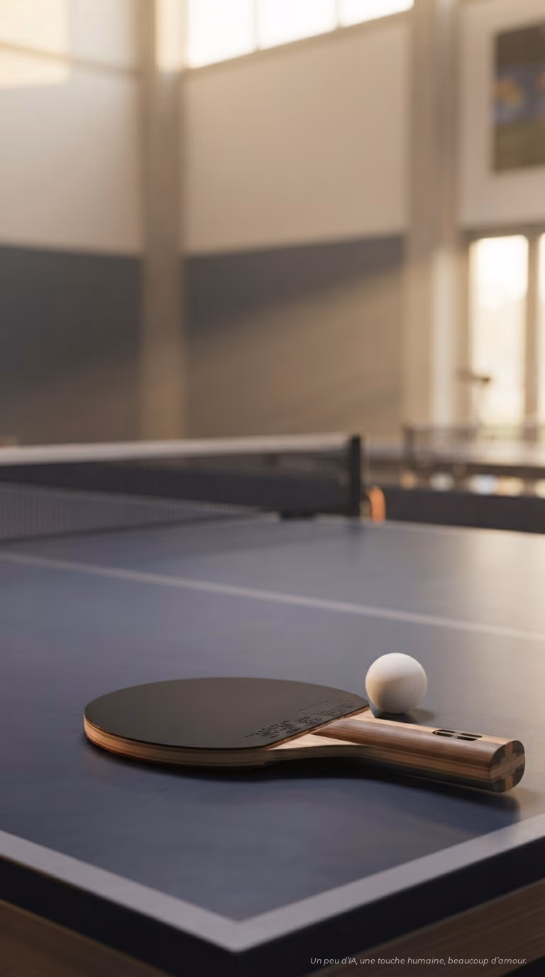 Table de tennis de table