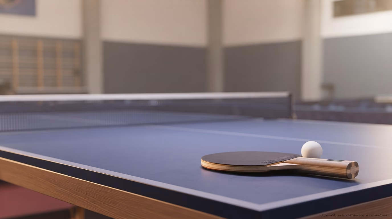 Table de tennis de table