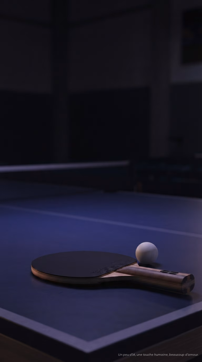 Table de tennis de table