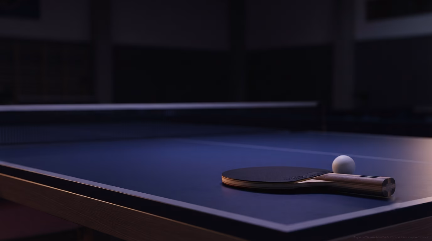 Table de tennis de table